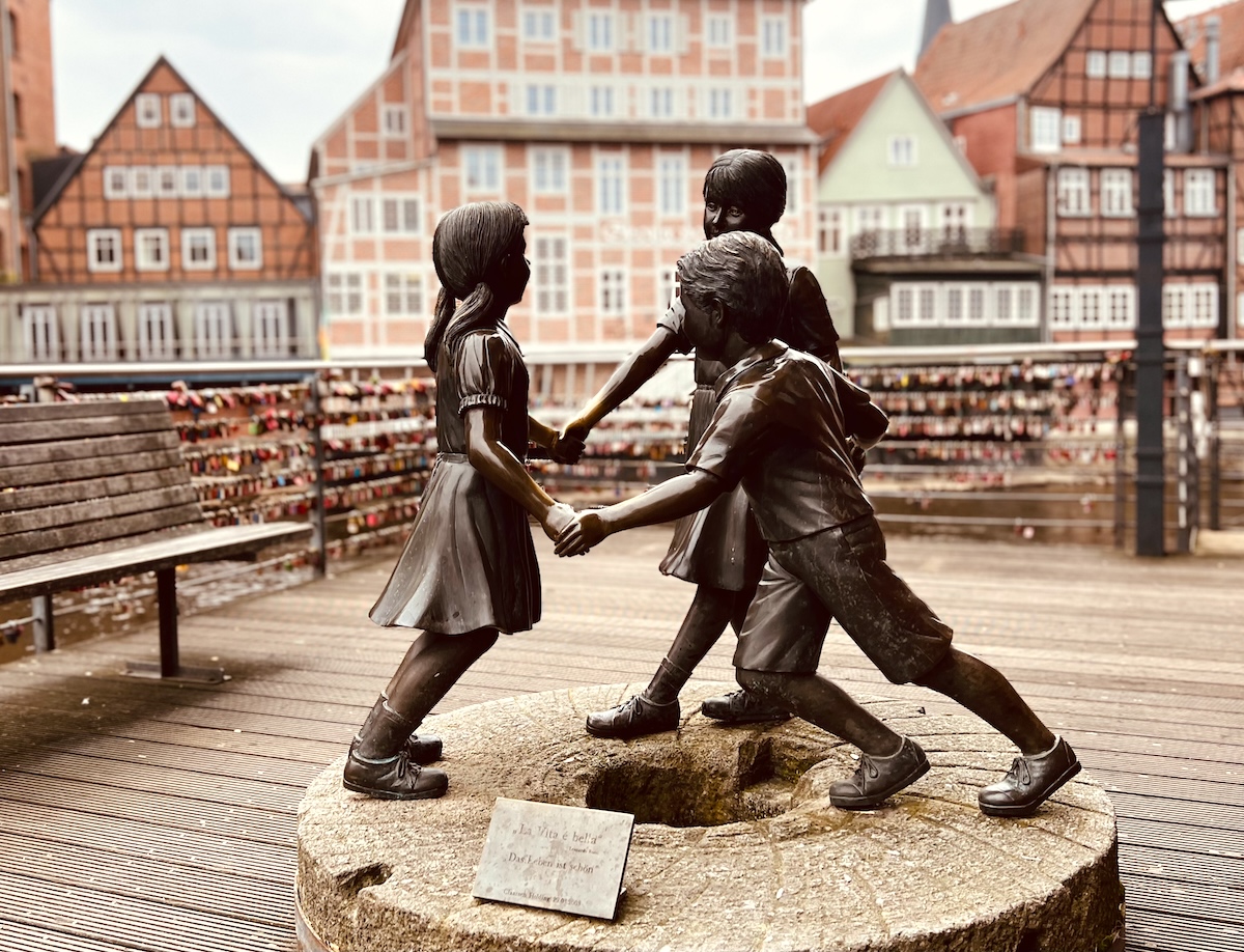 Lune Lüneburg, en vakker byvandring med saltsmak
